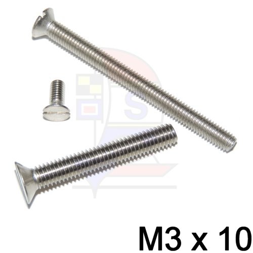 Senkkopfschraube M3 (DIN 963) x 10