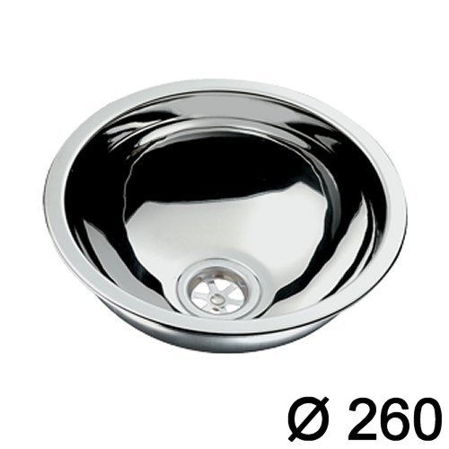 Spülbecken Niro Ø 260mm