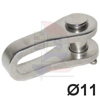 Selden Toggle  Auge / Gabel 11mm Hasselfors