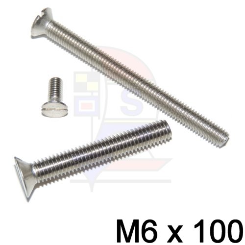 Senkkopfschraube M6 (DIN 963) x 100