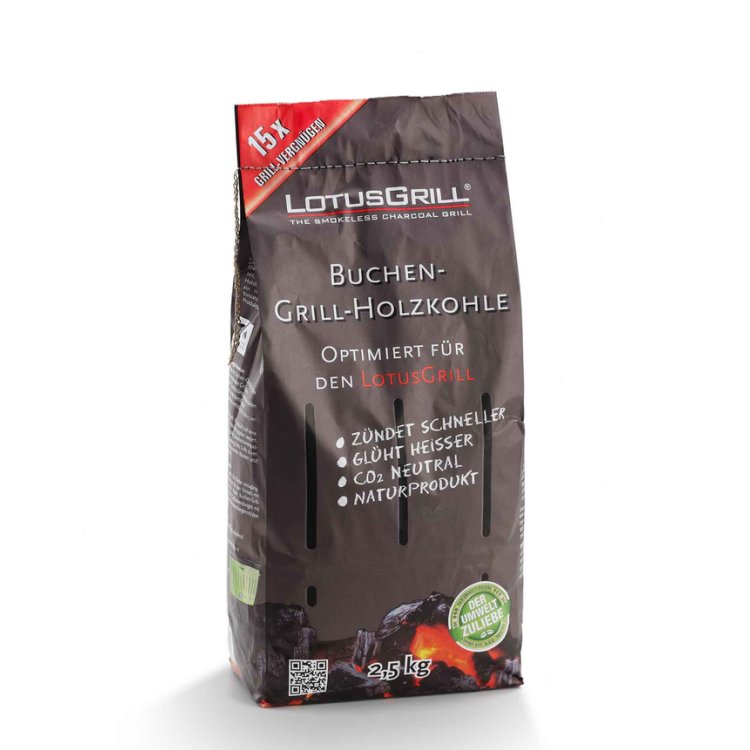 LotusGrill Buchenholzkohle 2,5kg