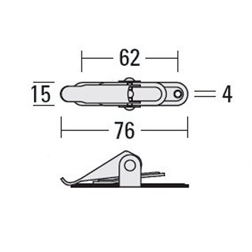 Niro Petersen Pinnenfeststeller für Tau 6mm