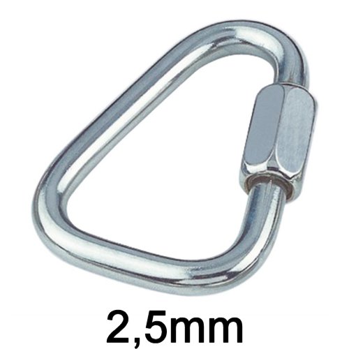 Deltahaken schraubbar 2,5mm