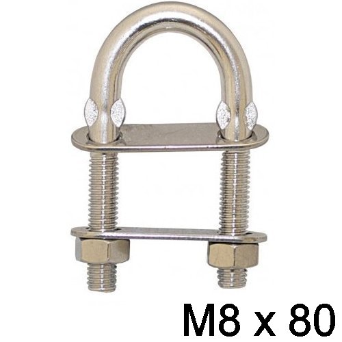 U-Bolzen M8 x 80