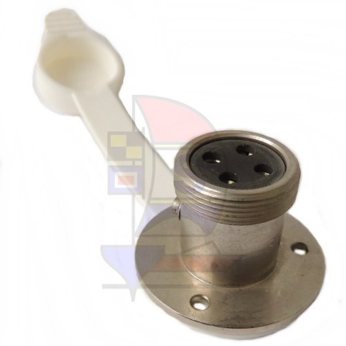 Dose 3A MS vernickelt 4pol.