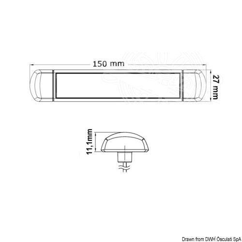 LED Aufbauleuchte 150 12V