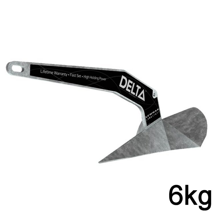 Lewmar Delta Anker galvanisiert 6kg