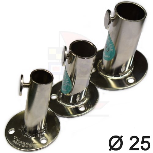 Prasolux Flaggenstockhalter 25 niro