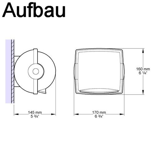DryRoll Toilettenpapierspender
