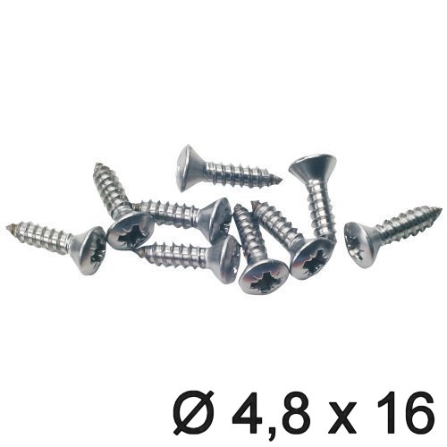 Linsensenkkopf 4,8 (Knipping DIN 7983) 16mm