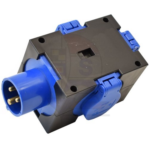 CEE Kompaktverteiler 3-fach