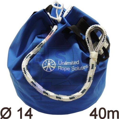 Liros Handy-Anker 14 x 40m Ankerleine mit Bleieinlage