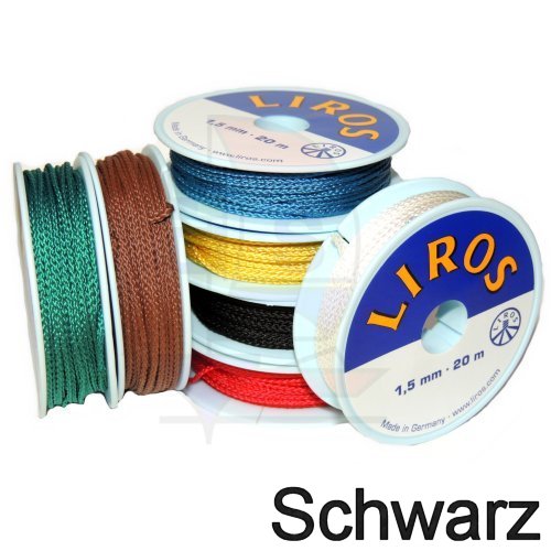 Liros Takelgarn schwarz