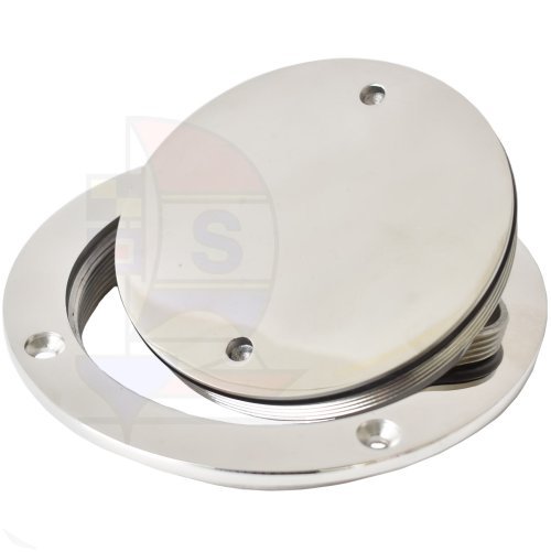 Inspektionsdeckel Edelstahl 102mm