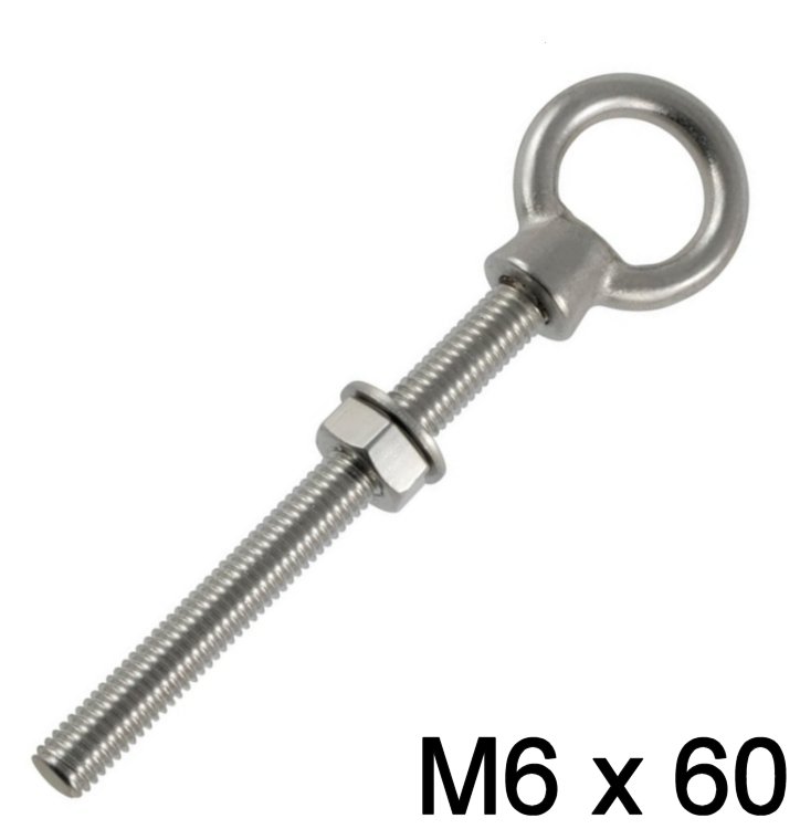 Augbolzen M6 x 60mm