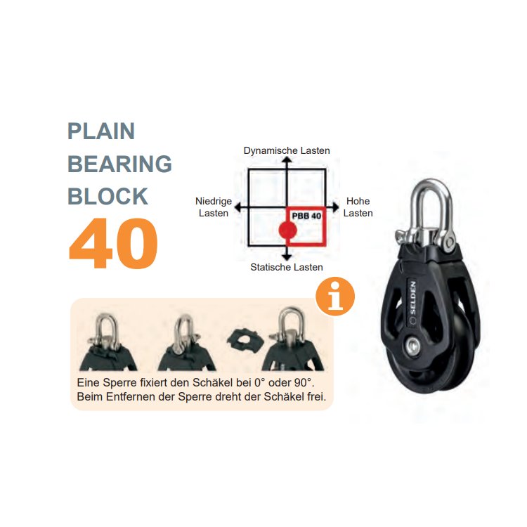 Selden Block 1fach 8mm 404-001-01