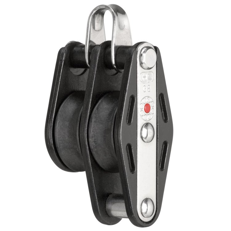 Sprenger Block 2fach 8mm + Unterbügel KL