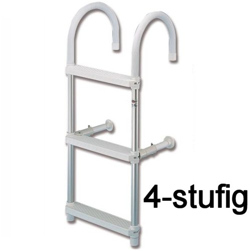 Badeleiter zum Anhängen 4-stufig