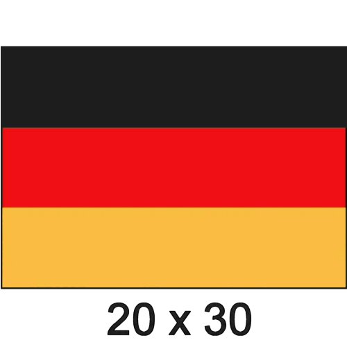 Flagge Deutschland 20 x 30