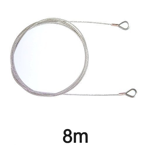 Jollen-Wante mit Kauschen 3mm 8m