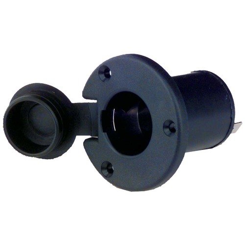 Einbau-Steckdose rund