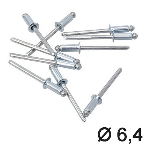 Popniete 6,4mm Monel