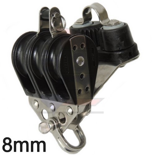 Viadana 3fach + Unterbügel mit Klemme 8mm