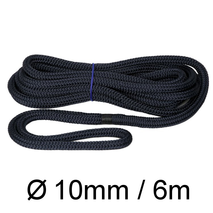 Festmacher Quickline 10 mit Auge 6m schwarz