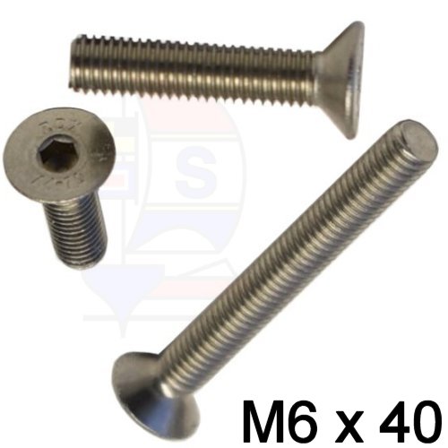 Senkkopfschraube M6 (DIN 7991) 40mm