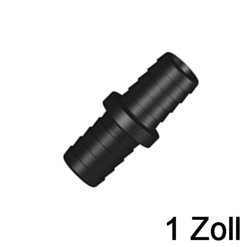 TruDesign Schlauchverbinder gerade 25mm (1 Zoll)