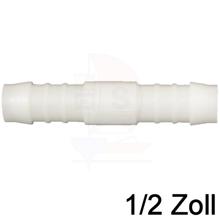 Schlauchverbinder Gerade 1/2 Zoll