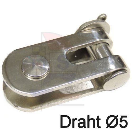 Selden Toggle Gabel / Gabel 5mm 517-054 mit Querbolzensatz