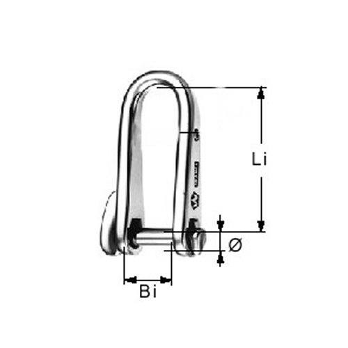 Wichard Schäkel Schlüssel 6mm