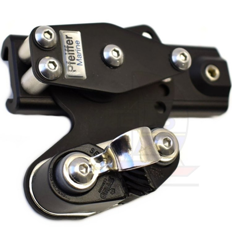 1 Paar Pfeiffer Traveller 23mm Kontrollblöcke mit Rolle und Klemme