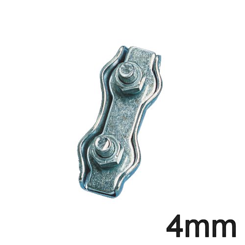 Seilklemme Duplex 4mm