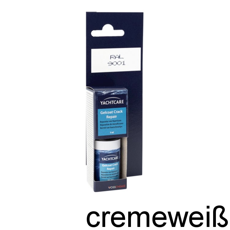 Yachtcare Gelcoat Crack Repair 9ml Cremeweiß RAL 9001