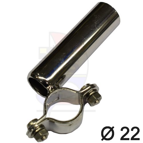 Niro Petersen Flaggenstockhalter 22 niro Reling Typ 1