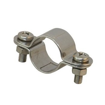 Rohrschelle Edelstahl 25