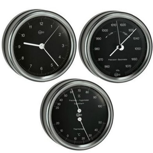 Barigo Orion 3-er Set Quarzuhr + Barometer + Comfortmeter