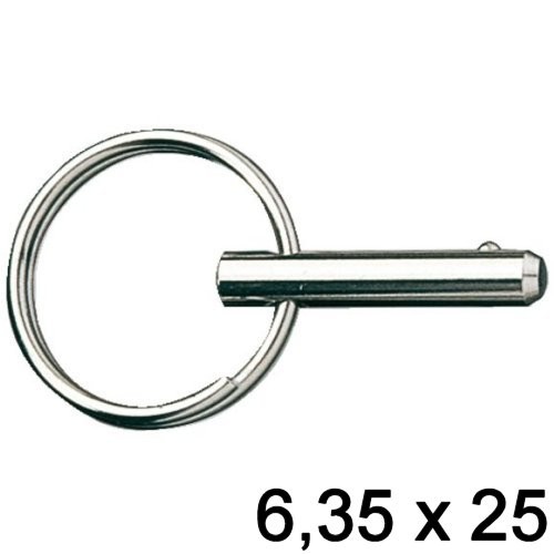 Fast Pin Kugelsperrbolzen 6,35 x 25