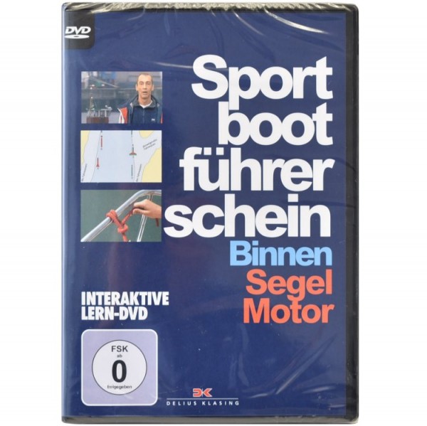DVD Sportbootführerschein Binnen Segel Motor