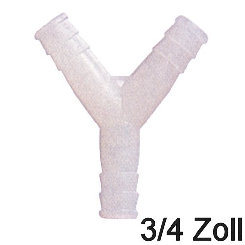 Schlauchverbinder Y-Stück 3/4 Zoll