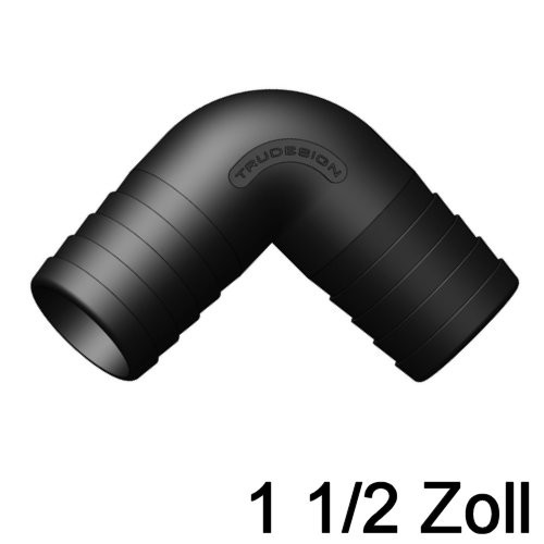 TruDesign Schlauchverbinder Winkel 38mm (1 1/2 Zoll)