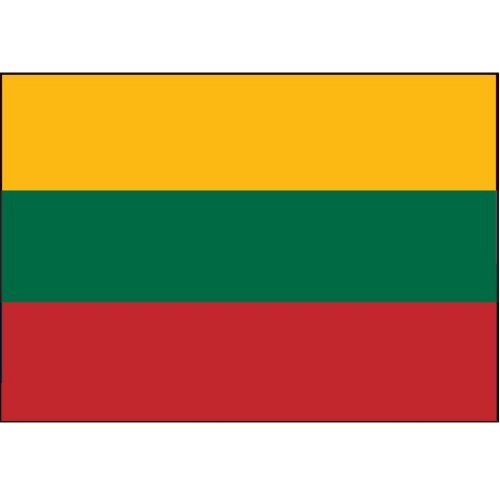 Flagge Gastland Litauen