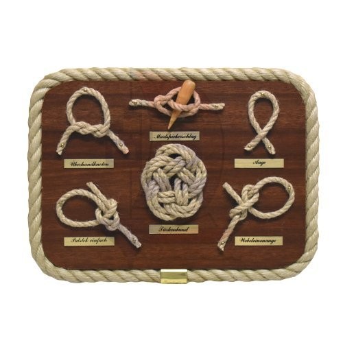 Knotentafel 26,5x19,5cm Tau-Rand