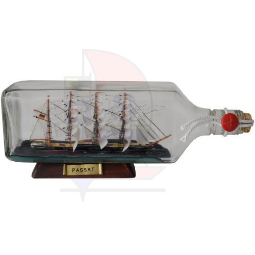 Buddelschiff 0,7l Ginflasche Passat
