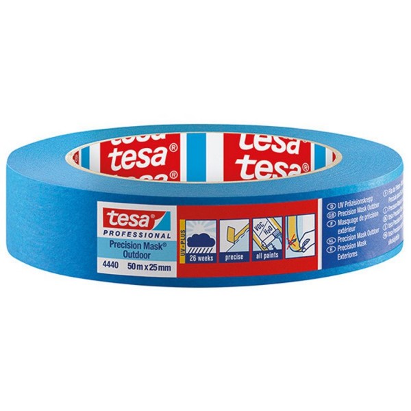 Tesa® Präzisionskrepp 25mm blau