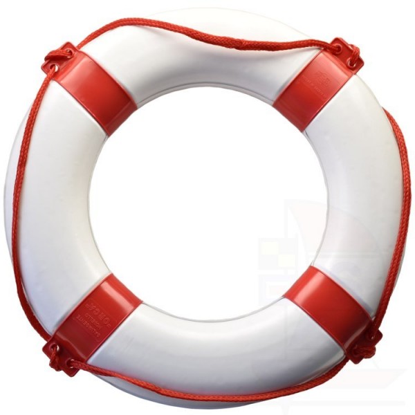 Rettungsring Sportschifffahrt weiß-rot