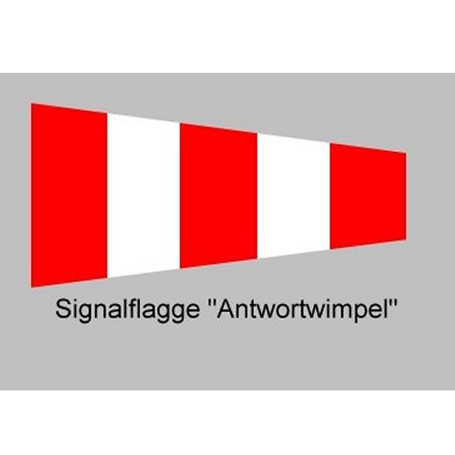 Signalflagge 20 Antwortwimpel