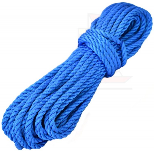 25m Leine Lirolen 10mm blau